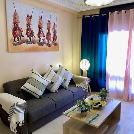 Perle En Plein Gueliz Appartement Marrakesh Buitenkant foto