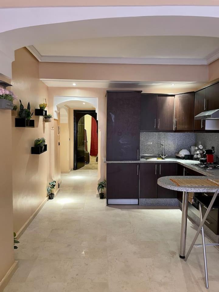 Perle En Plein Gueliz Appartement Marrakesh Buitenkant foto