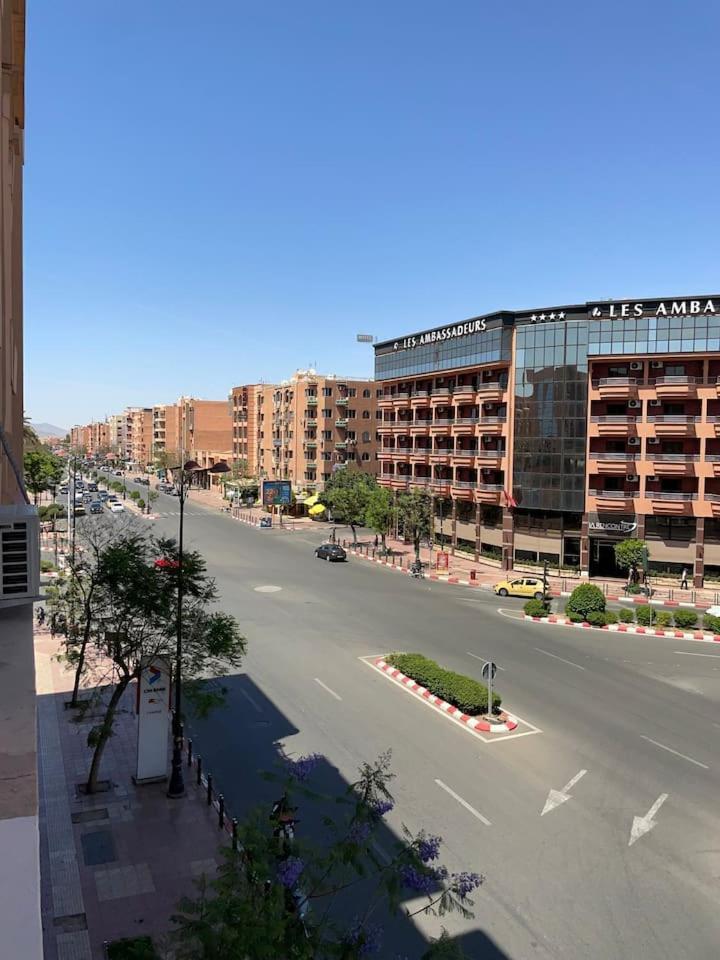 Perle En Plein Gueliz Appartement Marrakesh Buitenkant foto