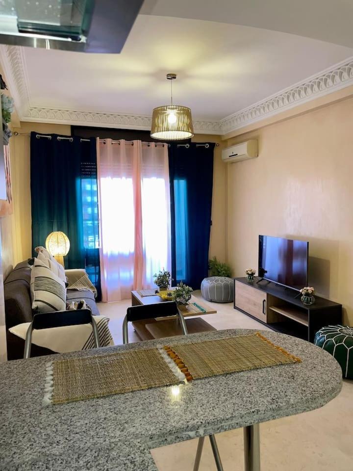 Perle En Plein Gueliz Appartement Marrakesh Buitenkant foto