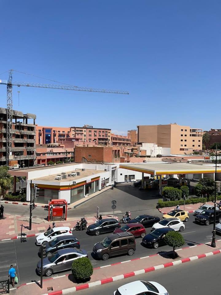 Perle En Plein Gueliz Appartement Marrakesh Buitenkant foto